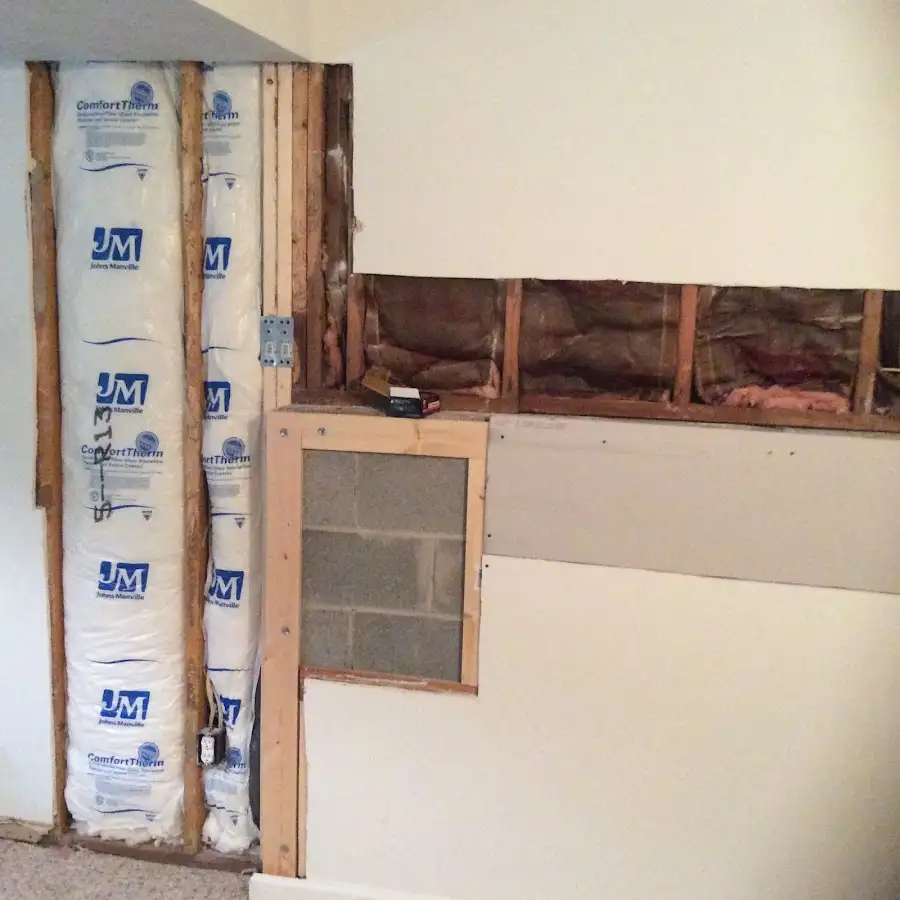 Wall insulation replacement during Odor Removal & Deodorization in Salisbury